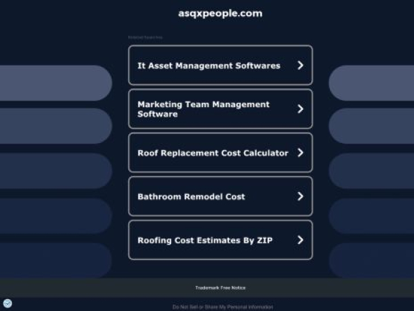 asqxpeople.com — SEO audit screenshot
