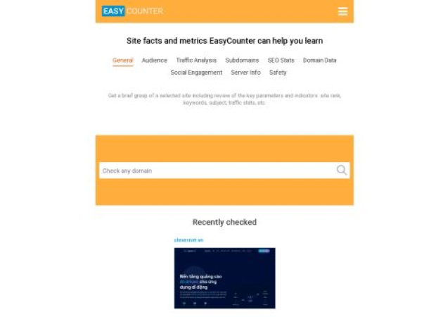 easycounter.com — SEO audit screenshot