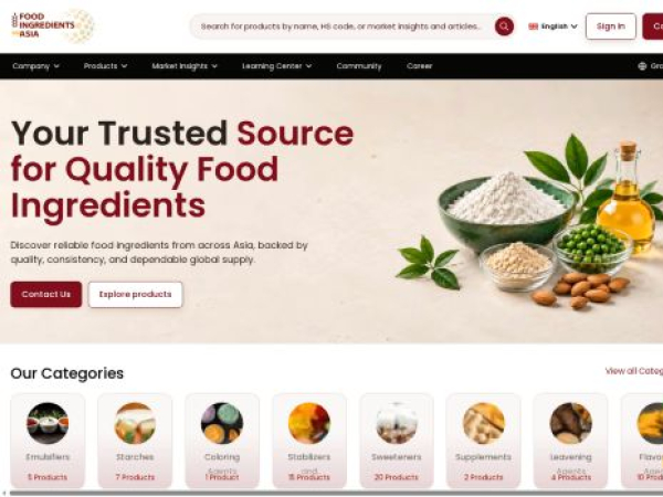 foodingredientsasia.com — SEO audit screenshot
