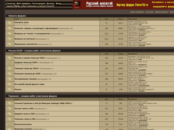 panzer35.ru — SEO audit screenshot