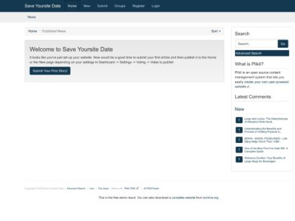 saveyoursite.date