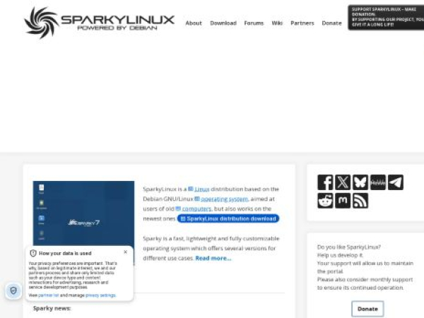 sparkylinux.org