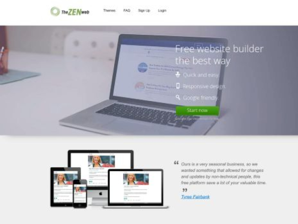 thezenweb.com — SEO audit screenshot