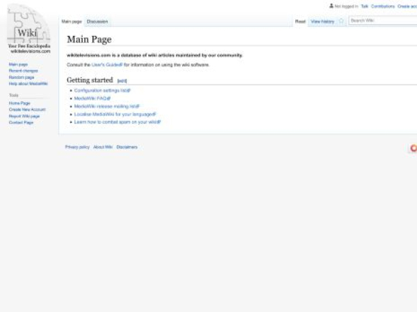 wikitelevisions.com — SEO audit screenshot