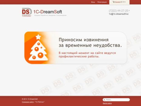 1c-dreamsoft.kz — SEO audit screenshot