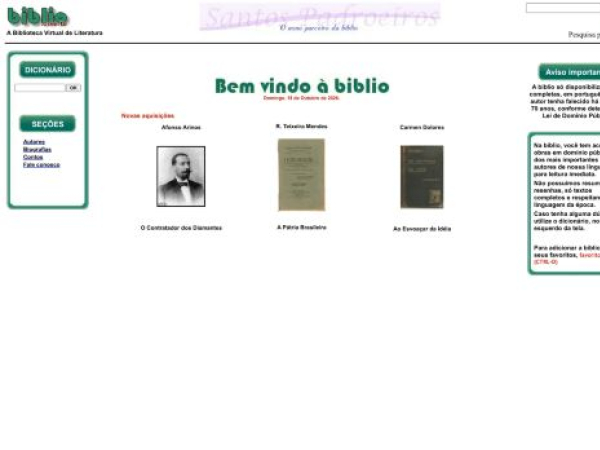 biblio.com.br — SEO audit screenshot