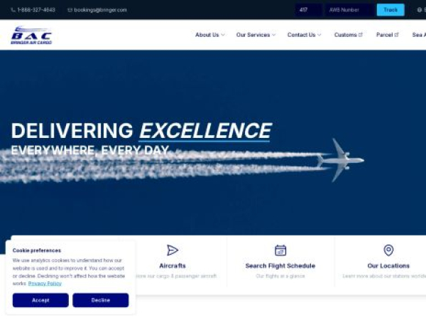 bringeraircargo.com