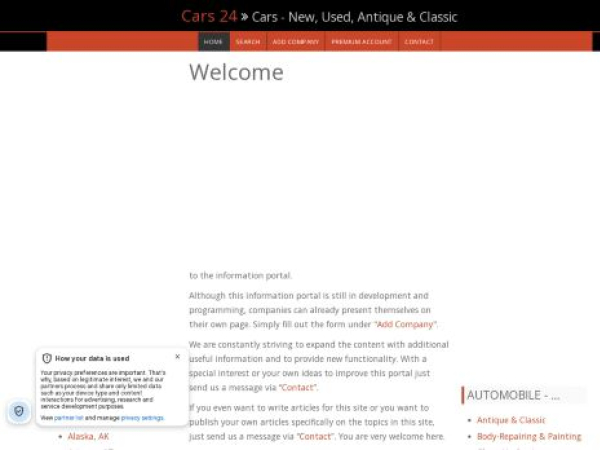 cars24.cc — SEO audit screenshot