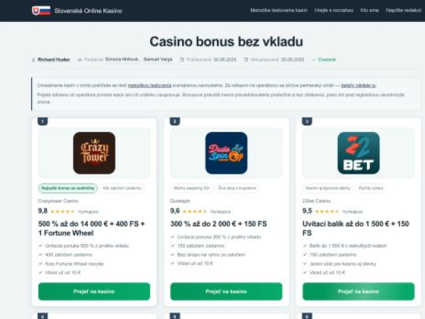 casinobonusbezvkladu.com