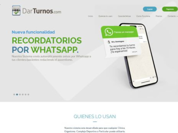darturnos.com — SEO audit screenshot