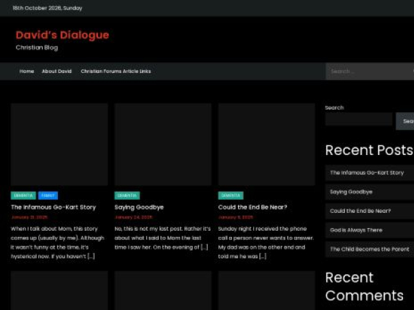 davidsdialogue.com — SEO audit screenshot
