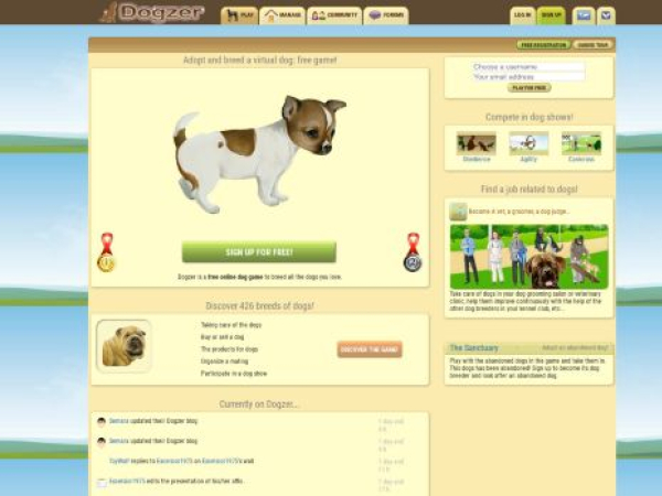 dogzer.net — SEO audit screenshot