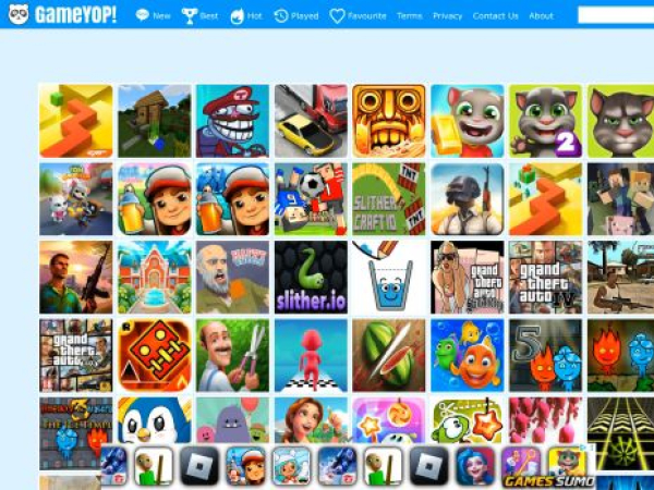gameyop.com — SEO audit screenshot