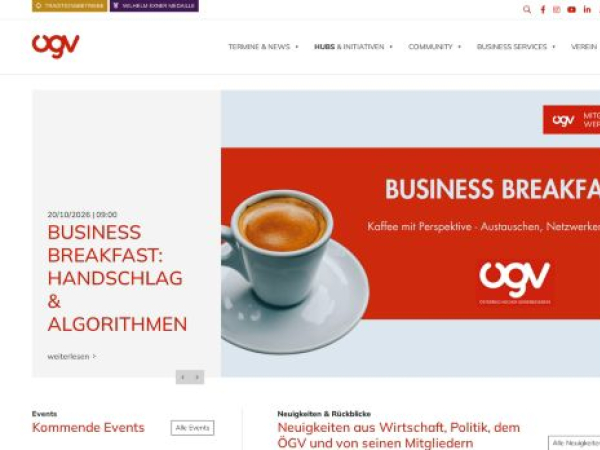 gewerbeverein.at — SEO audit screenshot