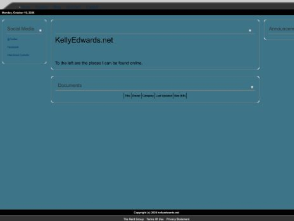 kellyedwards.net — SEO audit screenshot