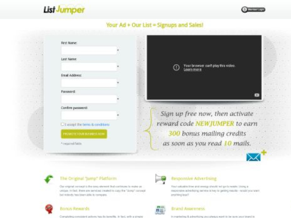 listjumper.com — SEO audit screenshot