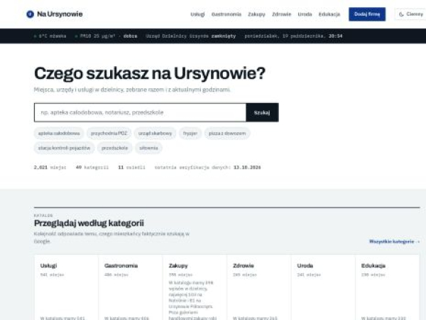 naursynowie.pl — SEO audit screenshot