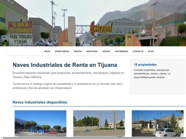 navesindustrialesderentatijuana.com — SEO audit screenshot