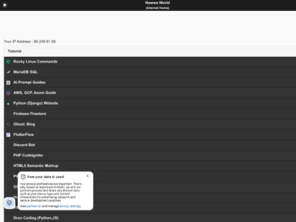 nawwa.com — SEO audit screenshot