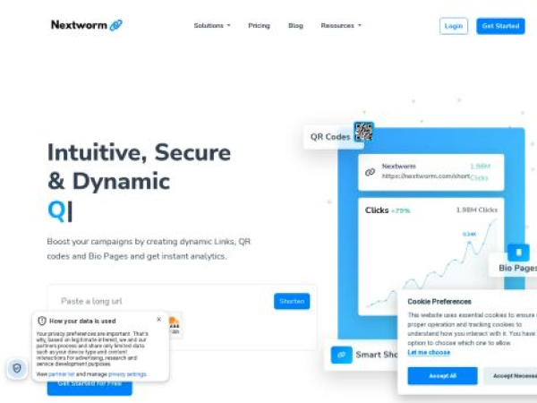 nextworm.com — SEO audit screenshot