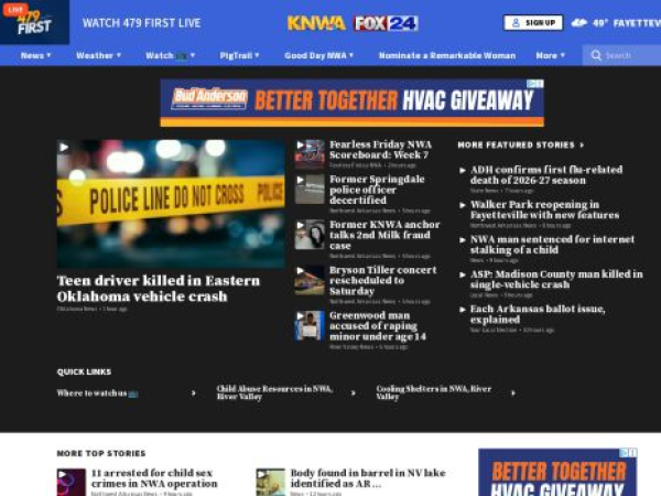 nwahomepage.com — SEO audit screenshot