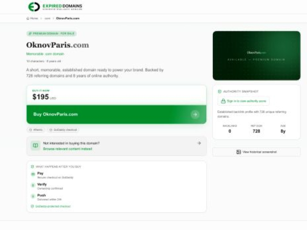 oknovparis.com