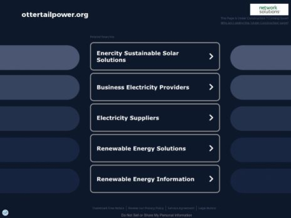 ottertailpower.org — SEO audit screenshot