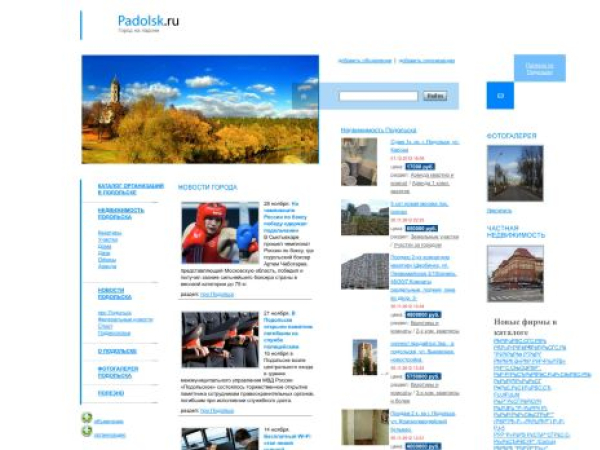 padolsk.ru — SEO audit screenshot