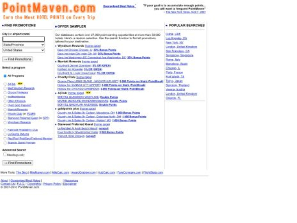 pointmaven.com — SEO audit screenshot