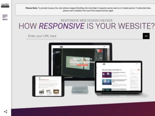 responsivedesignchecker.com — SEO audit screenshot