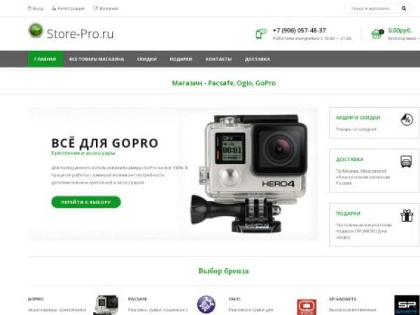 store-pro.ru — SEO audit screenshot
