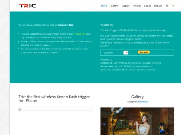 tricflash.com — SEO audit screenshot