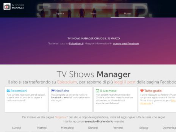 tvshowsmanager.com — SEO audit screenshot