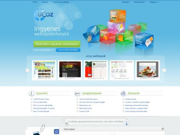 ucoz.hu — SEO audit screenshot