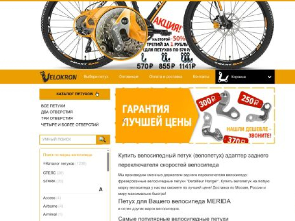 velokron.ru — SEO audit screenshot