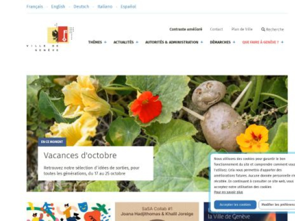 ville-ge.ch — SEO audit screenshot