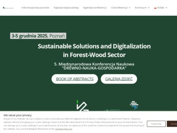 wood-science-economy.pl — SEO audit screenshot