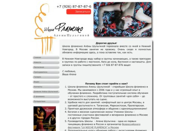 alenashulgina.ru — SEO audit screenshot