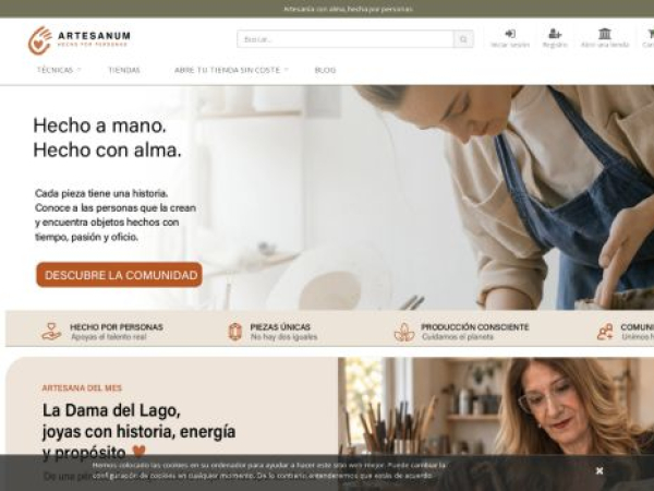 artesanum.com — SEO audit screenshot