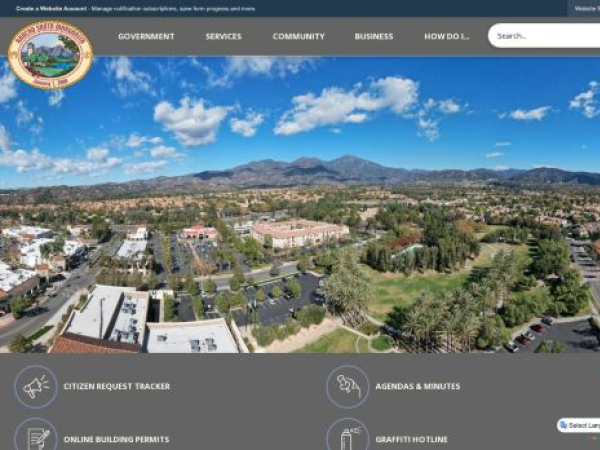 cityofrsm.org — SEO audit screenshot