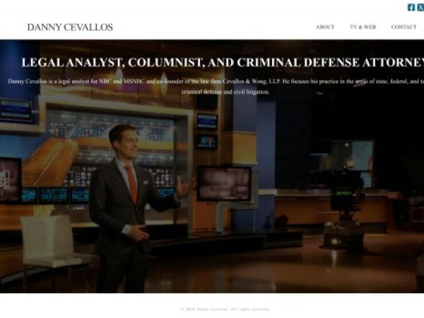 dannycevallos.com — SEO audit screenshot