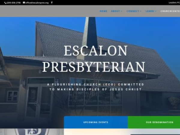 escalonpres.org — SEO audit screenshot