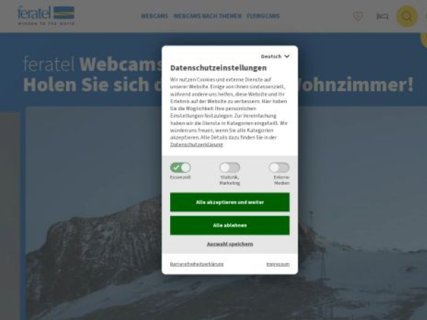 feratel.com — SEO audit screenshot
