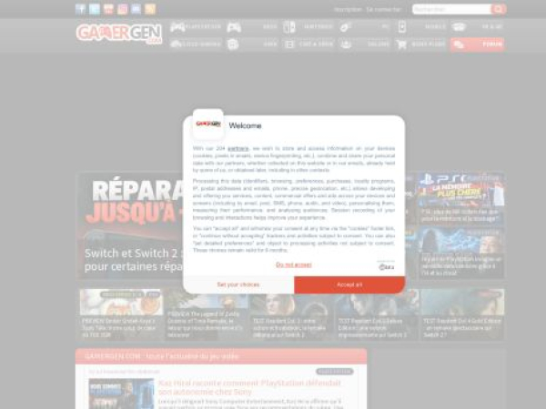 gamergen.com — SEO audit screenshot