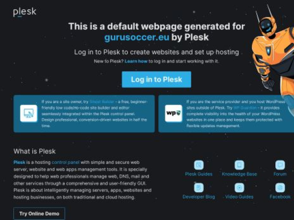 gurusoccer.eu — SEO audit screenshot