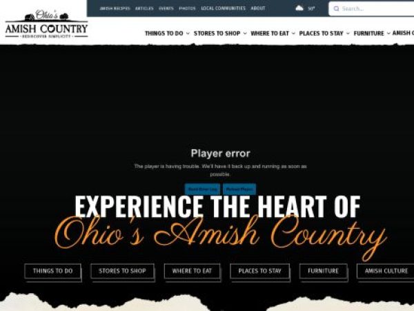 ohiosamishcountry.com — SEO audit screenshot