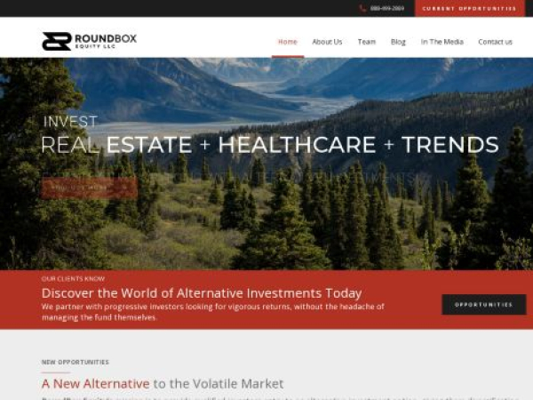 roundboxequity.com — SEO audit screenshot