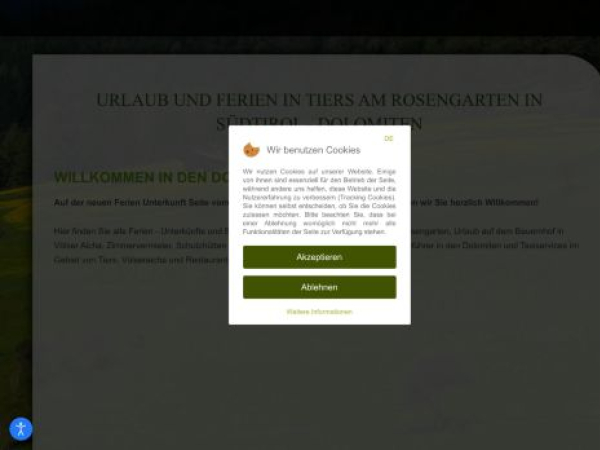 tiersertal.com — SEO audit screenshot