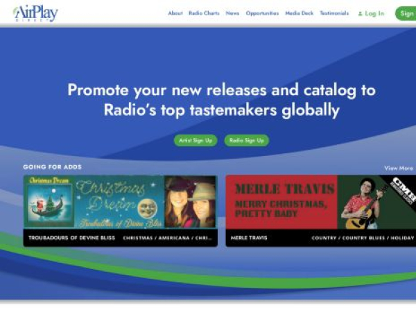 airplaydirect.com — SEO audit screenshot