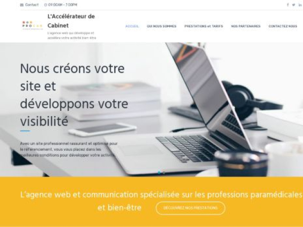 cabinetpro.fr — SEO audit screenshot